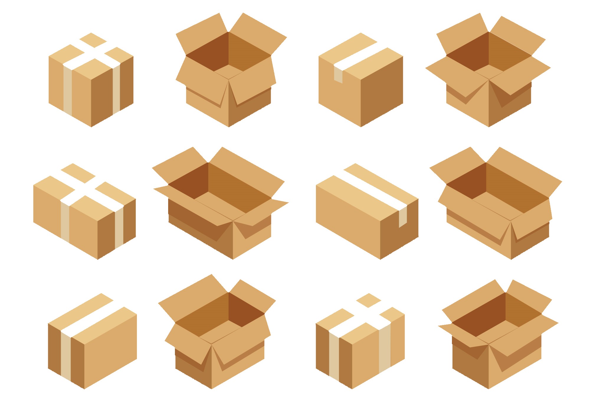 Изготовление Четырехклапанных коробов